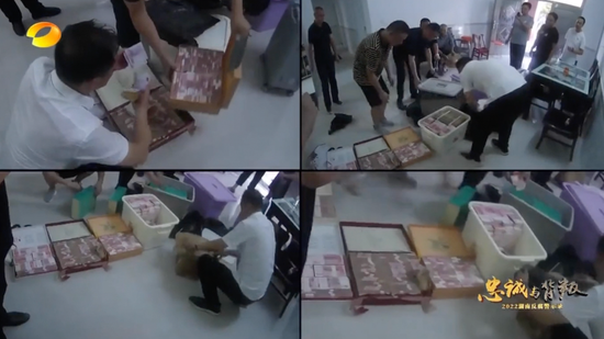 县委原书记建房存赃款赃物，墙中藏1200余万现金，烟酒装了一货车！